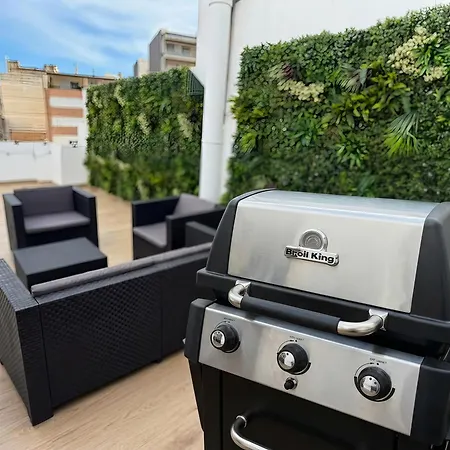 Atico Premium Centro De Tavernes, Terraza & Bbq *